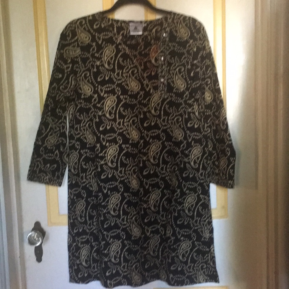 Beautiful Marketplace Handwork of India Tunic Dress, Size S. New without tags.